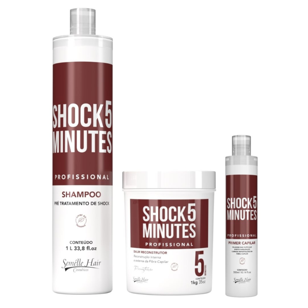 Kit Reconstrutor Shock 5 Semélle Hair