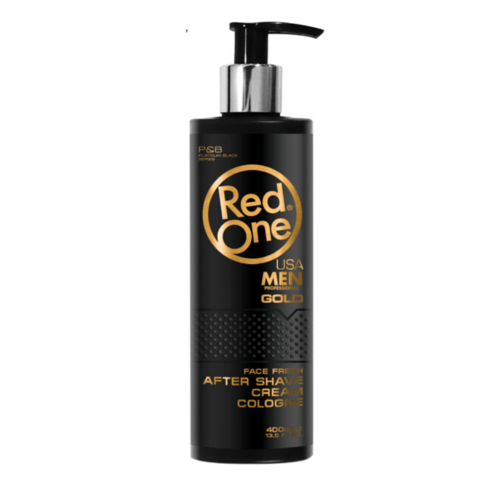 Red One After Shave Cream Cologne Gold 400ml