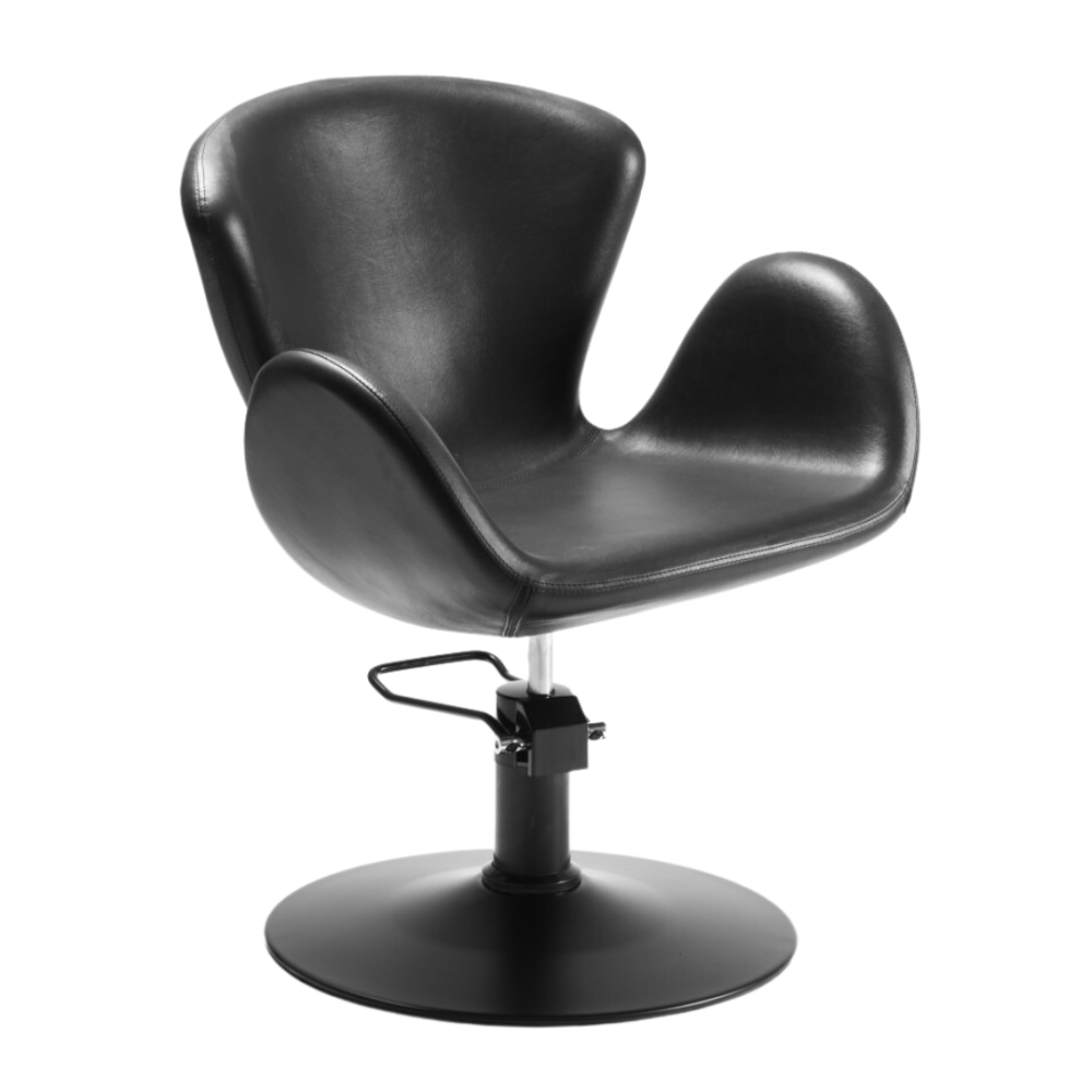 Cadeira de Cabeleireiro Bob Black-Black