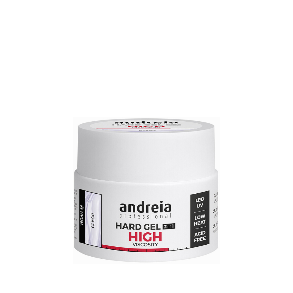 Hard High Viscosity Gel de Construção - Clear - Andreia Professional