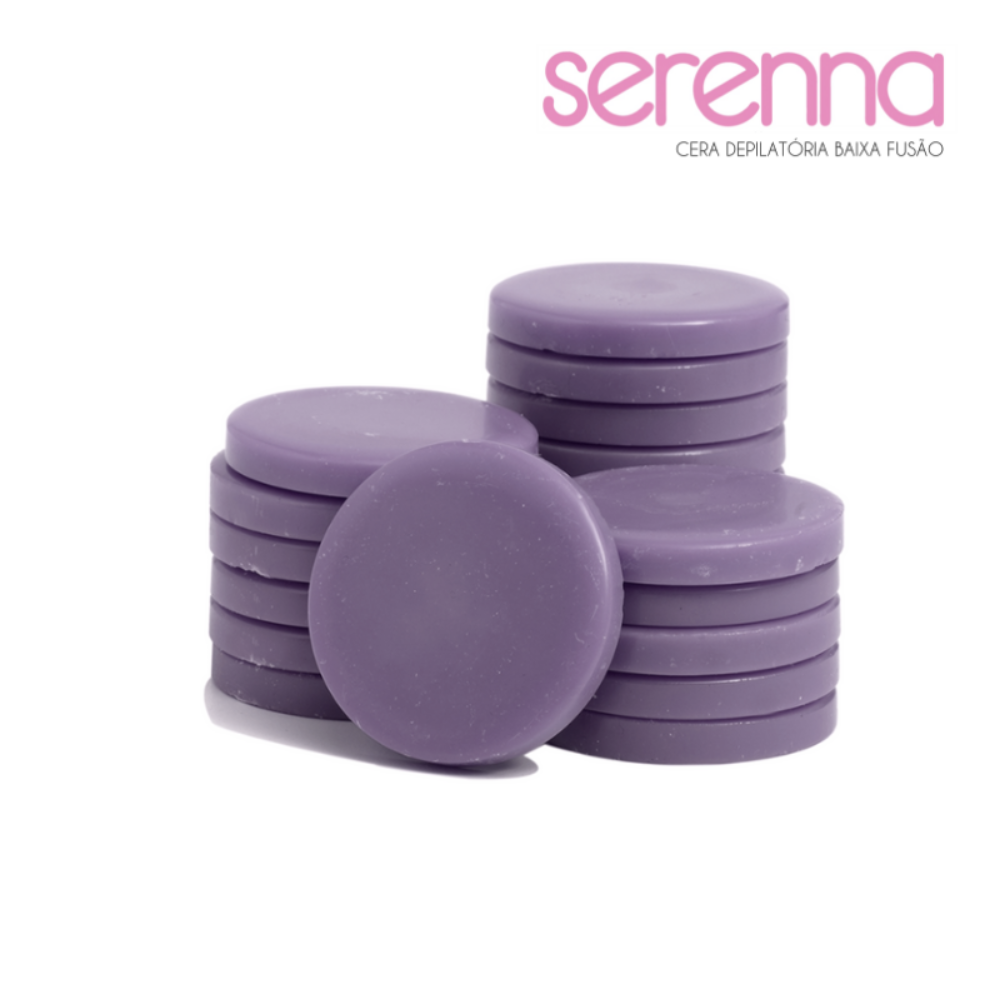 Cera Depilatória Lavanda 1kg Serenna