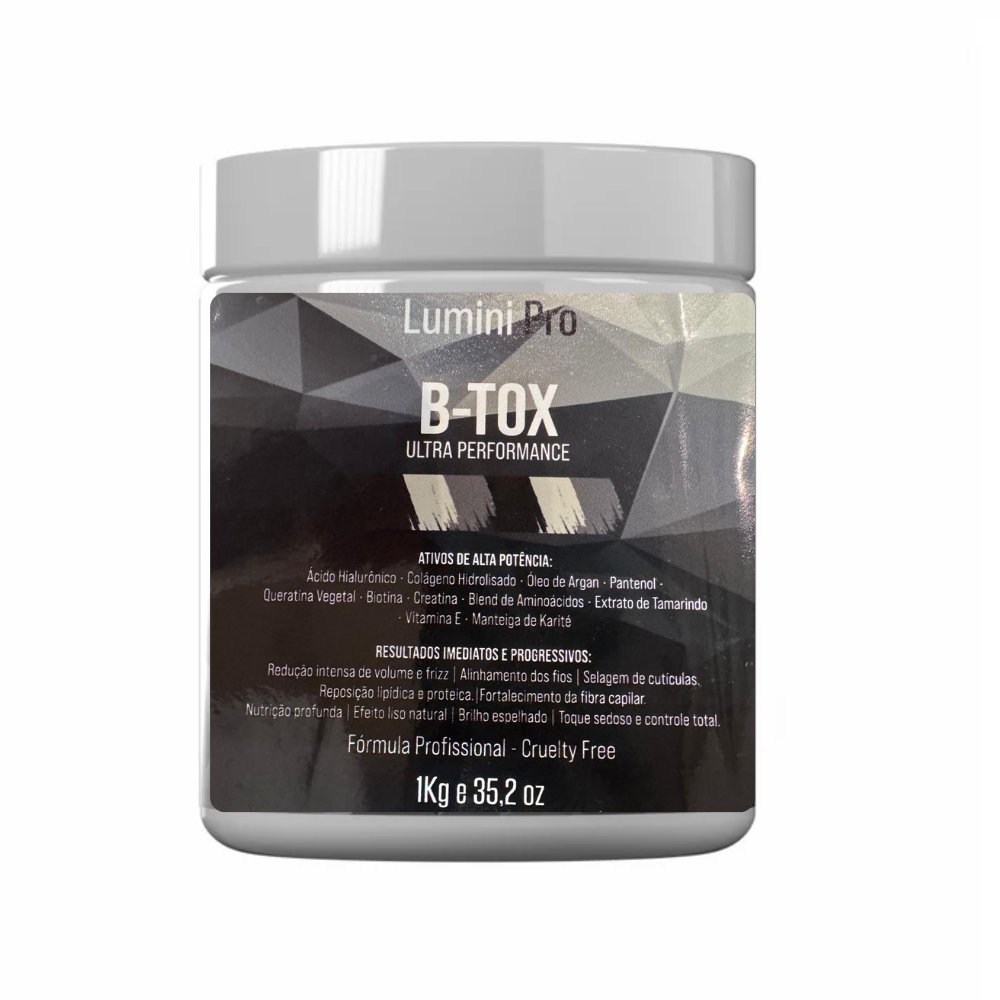 Botox Btx Redutor De Volume 1000ml Lumini Pro