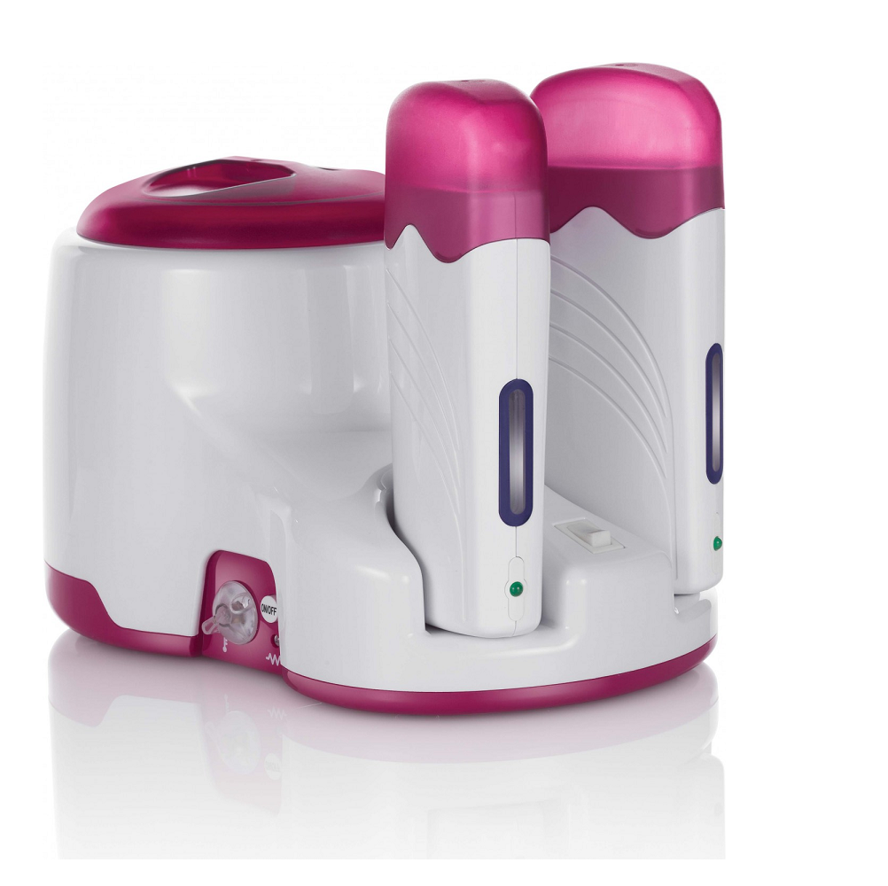 Aquecedor Profissional de Cera – Triplo (Pote + 2 Roll-ons) 1