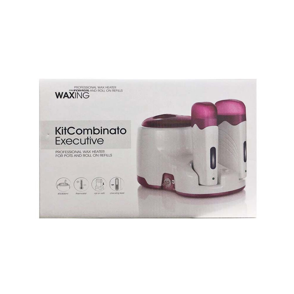 Aquecedor Profissional de Cera – Triplo (Pote + 2 Roll-ons) 3