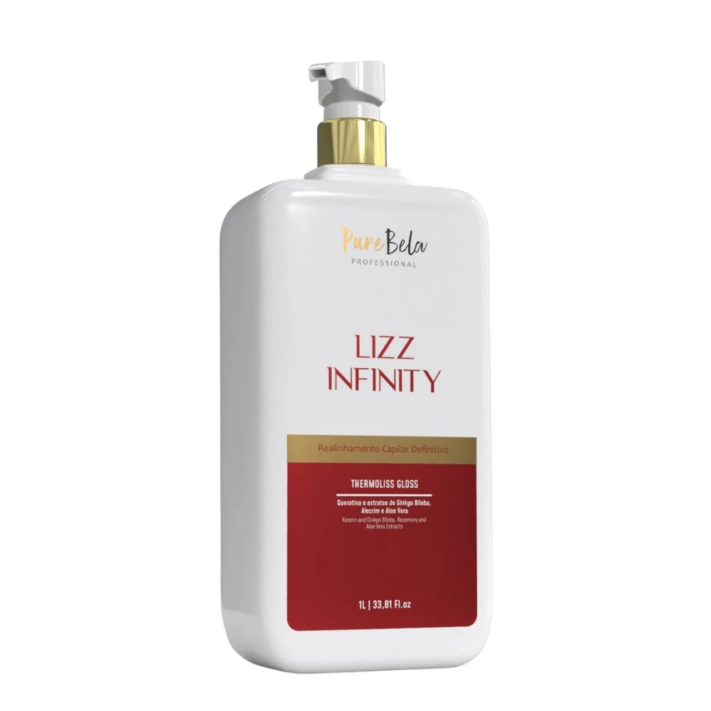 Thermoliss Gloss Lizz Infinity 1000ml Pure Bela